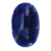 BLUE SAPPHIRE ROSE CUT OVAL CAB 39X24MM 38.03 Cts.