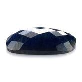 BLUE SAPPHIRE CHECKER CUT CUSHION CAB (2nd-QUALITY) 16X12MM 9.30 Cts.