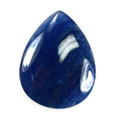 BLUE SAPPHIRE PLAIN LENTIL PEAR 17X13MM 8.55 Cts.