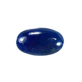 BLUE SAPPHIRE PLAIN LENTIL OVAL 12X7MM 4.04 Cts.