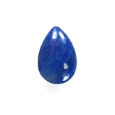 BLUE SAPPHIRE PLAIN LENTIL PEAR (BLUE) (OPAQUE) 6X9 MM 1.64 CTS