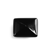 BLACK SPINEL BUFFTOP OCTAGON 2nd 16X13MM 14.41 Cts.