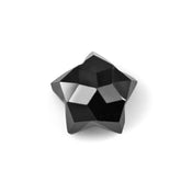 BLACK SPINEL CUT STAR SHAPE 7.43X7.10MM 2.02 Cts.