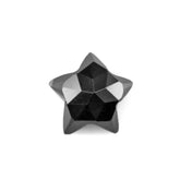 BLACK SPINEL CUT STAR SHAPE 6.20X5.90MM 0.88 Cts.