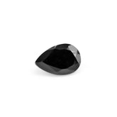 BLACK SPINEL CUT PEAR 6X4MM 0.48 Cts.
