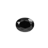 BLACK SPINEL CUT OVAL 5.80X4.50MM 0.85 Cts.