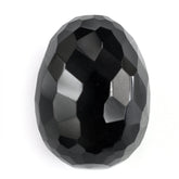 BLACK SPINEL FACETED OLIVE 15X11MM 19.29 Cts.