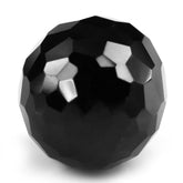 BLACK SPINEL FACETED OLIVE 15X11MM 19.29 Cts.