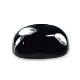 BLACK SPINEL PLAIN CUSHION CAB 12X12MM 8.80 Cts.