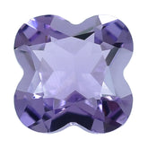 BRAZIL AMETHYST CUT CLOVER (DARK) 6MM (THICKNESS :-3.60-4.00MM) 0.92 Cts.