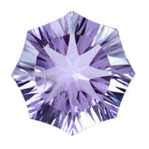 BRAZIL AMETHYST CONCAVE NINETY CUT ROUND (DES#83) 15MM 11.10 Cts.