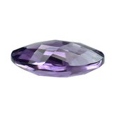 BRAZIL AMETHYST CHECKER CUT CUSHION BRIOLETTE 6.00X6.00 MM 0.86 Cts.
