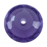 BRAZIL AMETHYST CUT ROUNDEL (DARK) FULL DRILL 7.50X7.50 MM 1.42 Cts.