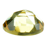 YELLOW CITRINE ROSE CUT ROUND CAB 9.00MM 2.18 Cts.