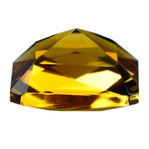 ORANGE CITRINE CHECKER CUT SQUARE - OCTAGON 10.00MM 4.46 Cts.