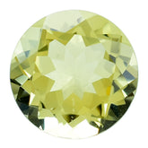 YELLOW CITRINE (LITE YELLOW) CUT ROUND 10.00MM 3.40 Cts.