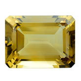 GOLDEN CITRINE CUT OCTAGON 20X15MM 20.48 Cts.