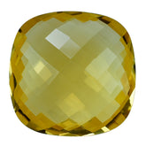 GOLDEN CITRINE BRIOLETTE CUSHION 20.00MM 22.73 Cts.