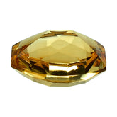 CITRINE (GOLDEN) BAR CUT BARREL (DES#128) (C-1) 13X11MM 5.98 Cts.