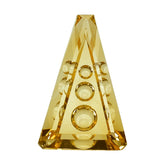 CITRINE (GOLDEN) SUPER BUBBLE TRAPEZOID (DES#119) (C-2) 18X12MM 9.55 Cts.