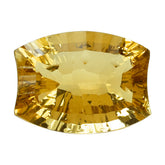 CITRINE (GOLDEN) CONCAVE NARROW BARREL (DES#108) (C-2) 16X12MM 9.39 Cts.