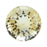 CITRINE (YELLOW) PORTUGUESE CUT ROUND (DES#34) (C-4) 12MM 8.03 Cts.