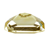 CITRINE (YELLOW) RADIANT CUT WITH OCTAGON TABLE (DES#1) (C-3) 16X12MM 9.67 Cts.