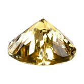 CITRINE (YELLOW) CONCAVE CUT HEART (DES#79) (C-3) 12MM 5.50 Cts.