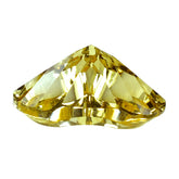 CITRINE (YELLOW) SPADE (DES#96) (C-3) 20X16MM 15.00 Cts.