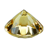 CITRINE (YELLOW) CONCAVE CUT ROUND (DES#45) (C-3) 10MM 3.48 Cts.