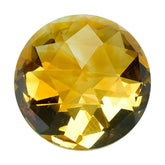CITRINE (ORANGE) HIGH DOME ROSE CUT ROUND (DES#17) (COLOR ZONING (C-1) 15MM 12.20 Cts.