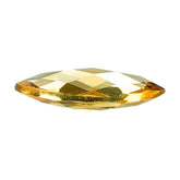 CITRINE (GOLDEN) CHECKER CUT BRIOLETTE MARQUISE (C2) 10X5MM 0.80 Cts.
