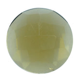 CITRINE CHECKER ROUND CAB 4MM 0.27 Cts.