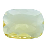 YELLOW CITRINE FLAT CUT CUSHION 16X12MM 5.85 Cts.