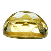 CITRINE CHECKER CUSHION CAB 10MM 4.03 Cts.