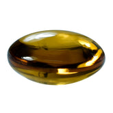 CITRINE LENTIL ROUND 15MM 12.49 Cts.