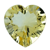 CITRINE CONCAVE CUT HEART(DES#79) 12MM 5.57 Cts.