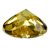 YELLOW CITRINE CUT HEART 7.00MM (C-3) 1.14 Cts.