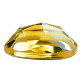 CITRINE ROSE CUT OVAL CAB 8X6MM 1.10 Cts.