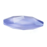 AFRICAN CHALCEDONY ROSE CUT BRIOLETTE CUSHION 12X8MM 2.54 Cts.