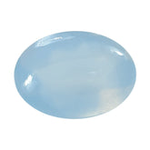 NATURAL CHALCEDONY BUFFTOP OVAL 7X5MM 0.74 Cts.
