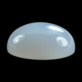 NATURAL CHALCEDONY OVAL CAB 16X14MM 12.38 Cts.