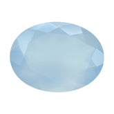 NATURAL CHALCEDONY CUT OVAL 16X12MM 6.53 Cts.