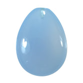 NATURAL CHALCEDONY LENTIL PEAR (H/D) 20X15MM 12.63 Cts.