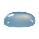 NATURAL CHALCEDONY CUSHION CAB (FLAT) 12MM 4.53 Cts.