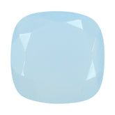 NATURAL CHALCEDONY BOTH SIDE TABLE CUT CUSHION 12MM 3.70 Cts.