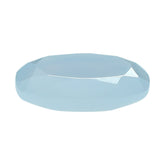 NATURAL CHALCEDONY BOTH SIDE TABLE CUT CUSHION 12MM 3.70 Cts.