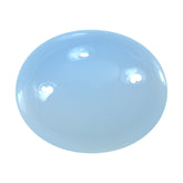 NATURAL CHALCEDONY OVAL CAB 11X9MM 3.5Cts.