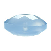 NATURAL CHALCEDONY BRIOLETTE OVAL (HALF DRILL) 12X10MM 4.83Cts.