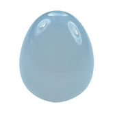 NATURAL CHALCEDONY PLAIN EGGS (HALF DRILL) 16X13MM 19.64 Cts.